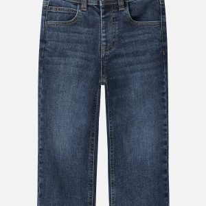 NMMRYAN STRAIGHT JEANS DARK BLUE DENIM - Image 1