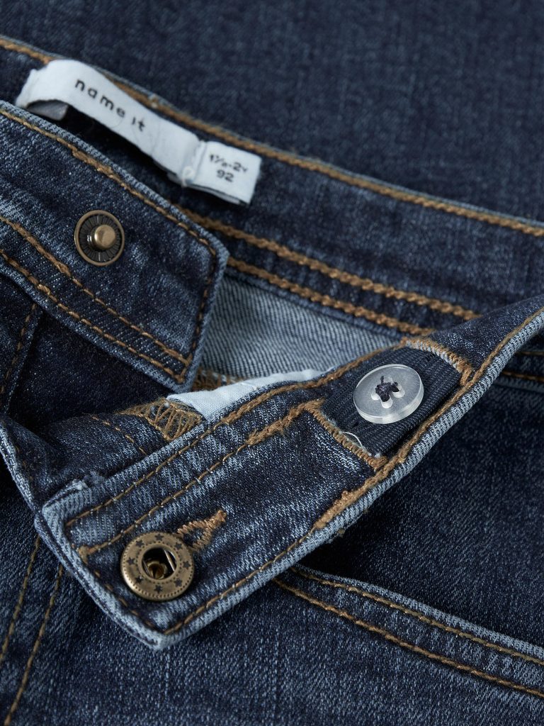 NMMRYAN STRAIGHT JEANS DARK BLUE DENIM