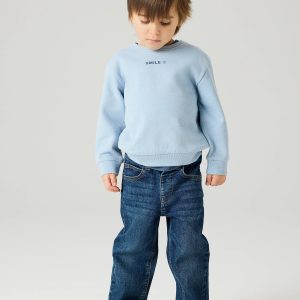 NMMRYAN STRAIGHT JEANS DARK BLUE DENIM - Image 5