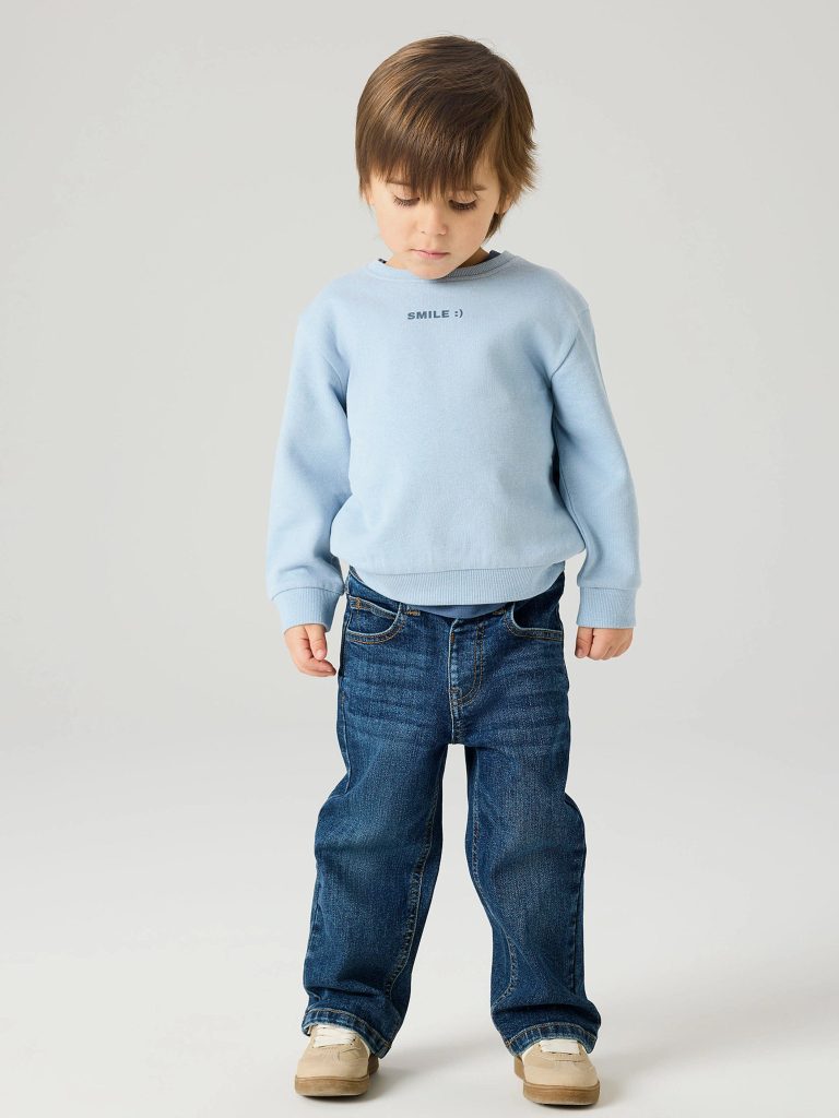 NMMRYAN STRAIGHT JEANS DARK BLUE DENIM