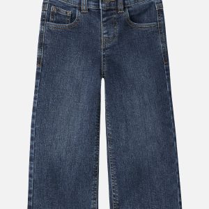 NMFROSE WIDE JEANS DARK BLUE DENIM - Image 1