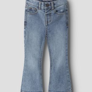 NMFPOLLY BOOTCUT JEANS MED BLUE DENIM - Image 4