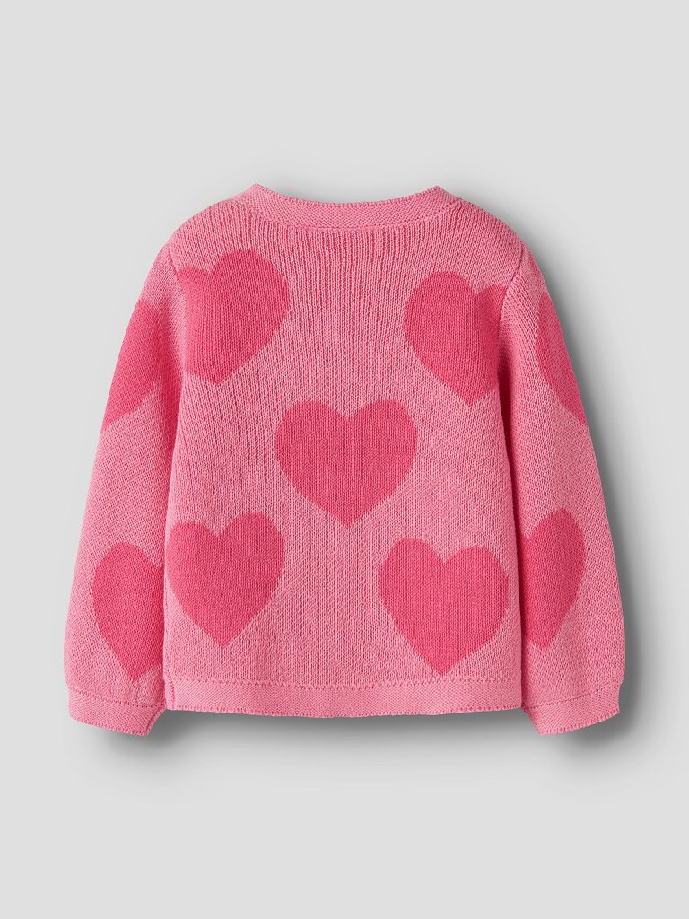 NMFLIANAX LS KNIT CARD FLOWERING GINGER