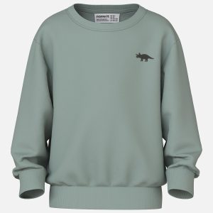 NMMVALLEN SWEAT GREEN DINO - Image 1