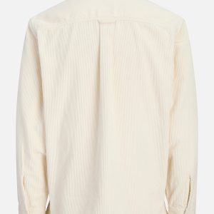 JJEREGENT CORD OVERSHIRT LS ANTIQUE WHITE – Image 2
