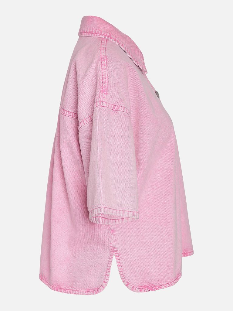NMPOLLY 24 SLEEVE SHIRT BEGONIA PINK