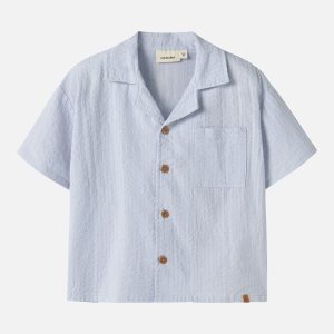 NMMHOMAN MAK SS LOOSE SHIRT PLEIN AIR – Image 1