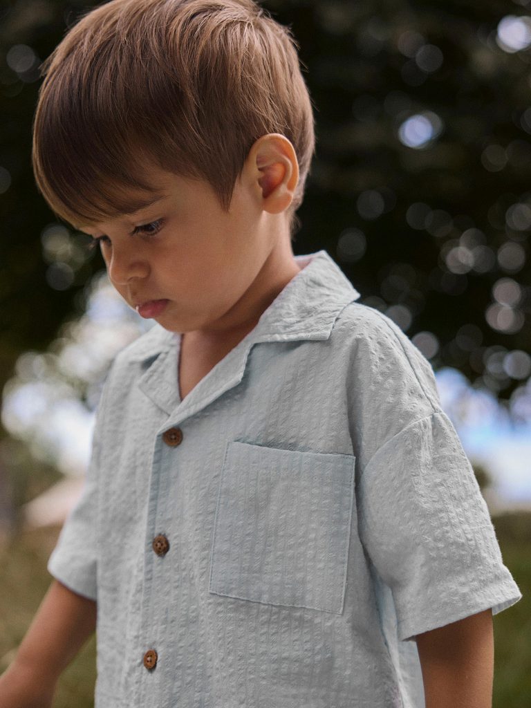 NMMHOMAN MAK SS LOOSE SHIRT PLEIN AIR