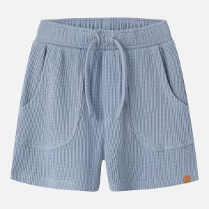 NMMHARUN LOOSE SWEAT SHORTS DUSTY BLUE - Image 1