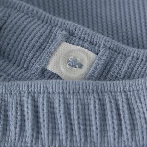 NMMHARUN LOOSE SWEAT SHORTS DUSTY BLUE - Image 3