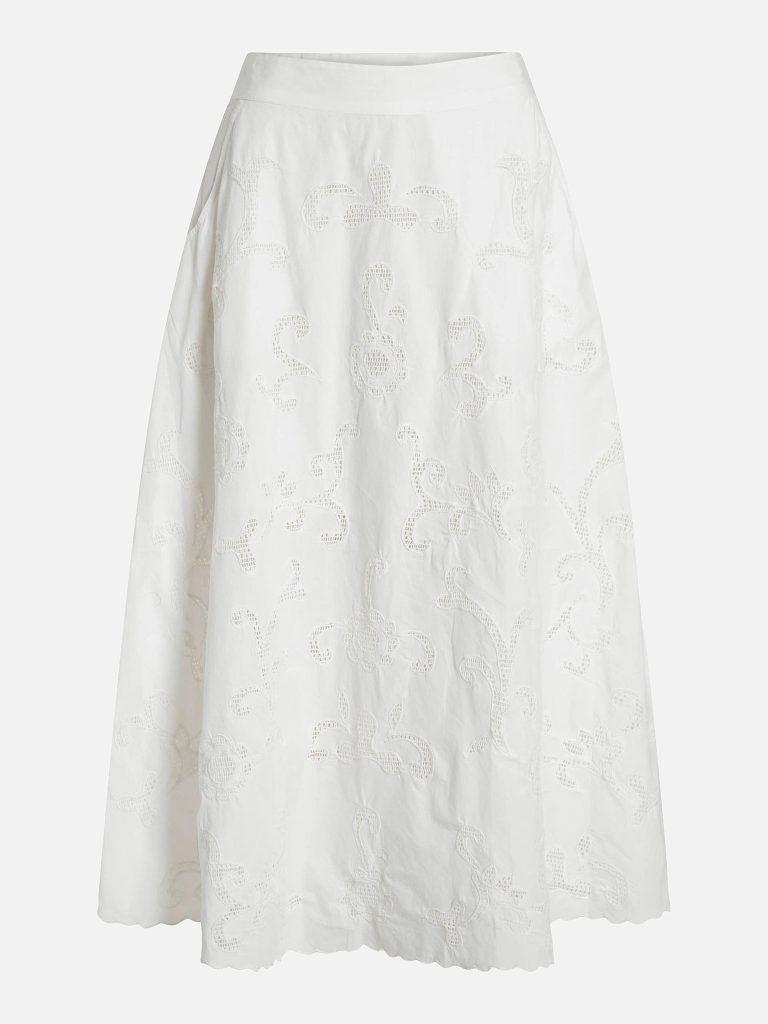ROUAMELINE HW ANKLE SKIRT CLOUD DANCER