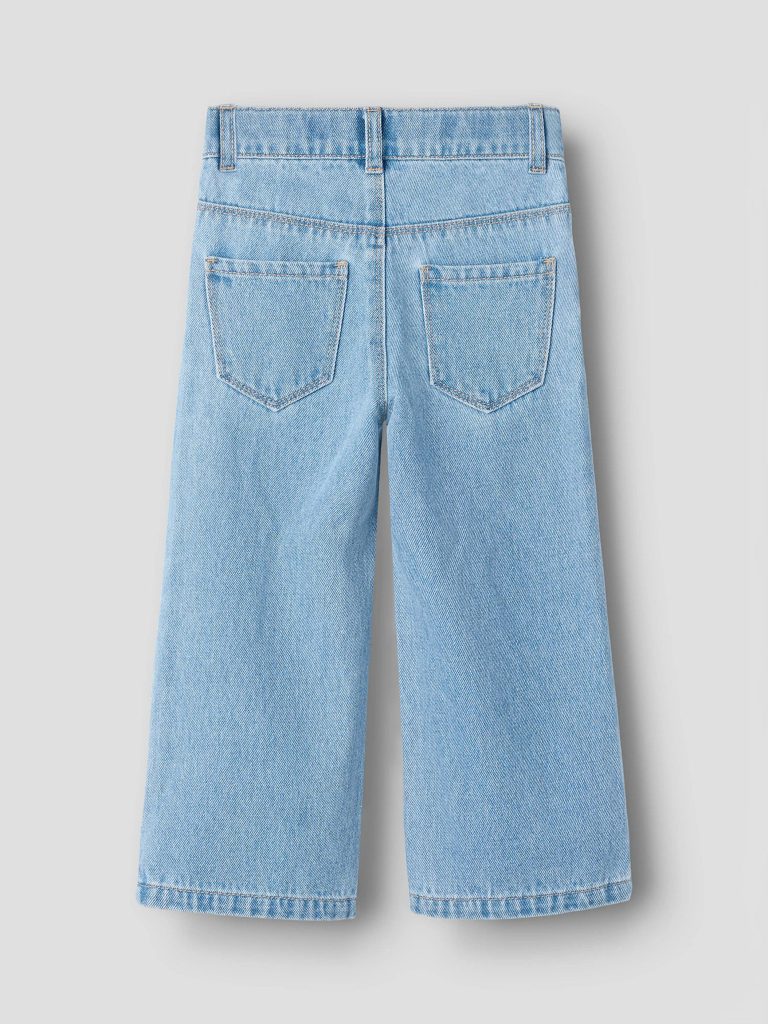 NMFROSE WIDE EMB JEANS LIGHT BLUE DENIM MULTI