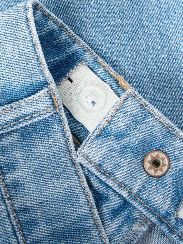 NMFROSE WIDE EMB JEANS LIGHT BLUE DENIM MULTI