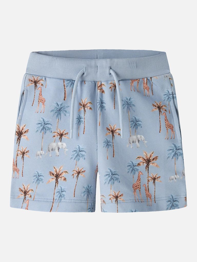NMMHENRY NREG SWEAT SHORTS BLUE FOG