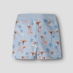 NMMHENRY NREG SWEAT SHORTS BLUE FOG – Image 2