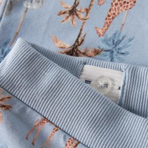 NMMHENRY NREG SWEAT SHORTS BLUE FOG – Image 3