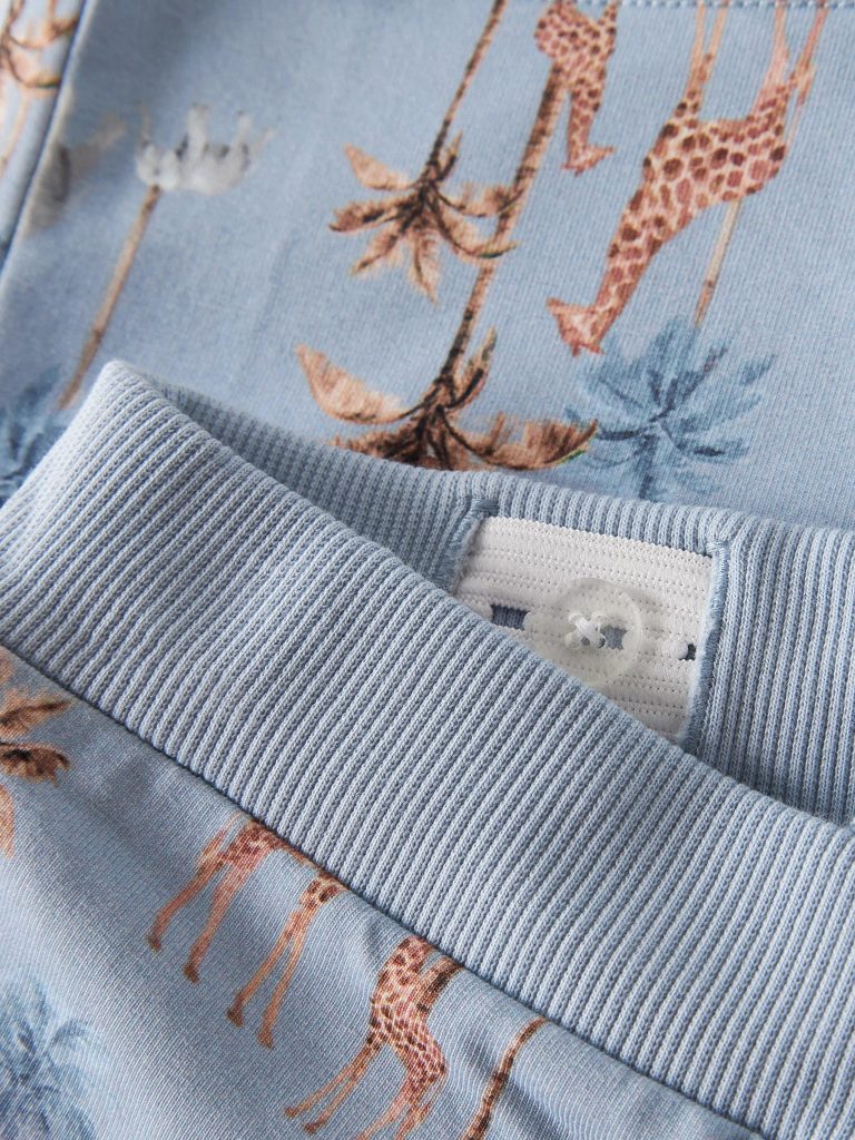 NMMHENRY NREG SWEAT SHORTS BLUE FOG