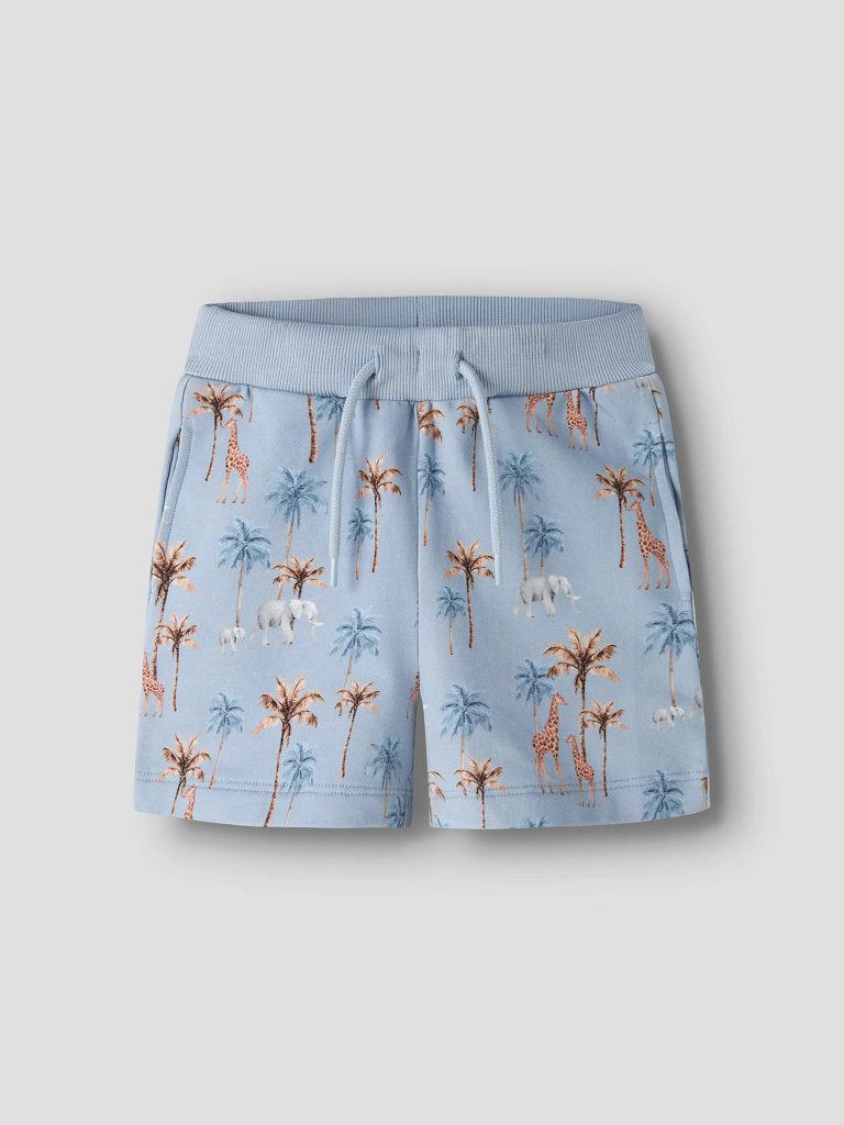 NMMHENRY NREG SWEAT SHORTS BLUE FOG