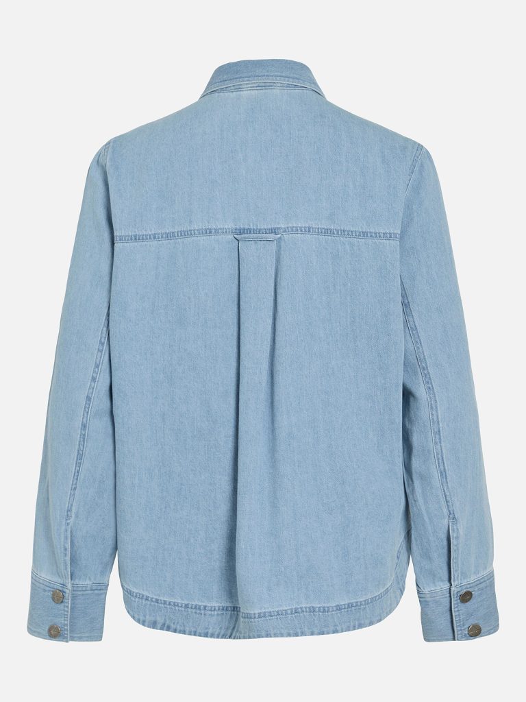 ROUFRANCIE MAE LS OVERSIZED SHIRT LIGHT BLUE