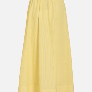 ROULINNE HW STRIPE ANKLE SKIRT FREESIA – Image 2