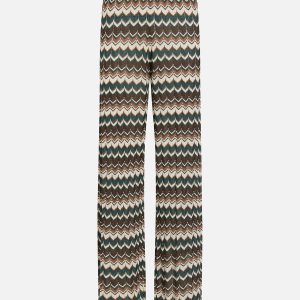 VIEMBER HW GLITTER KNIT PANTS BIRCH MULTI - Image 1