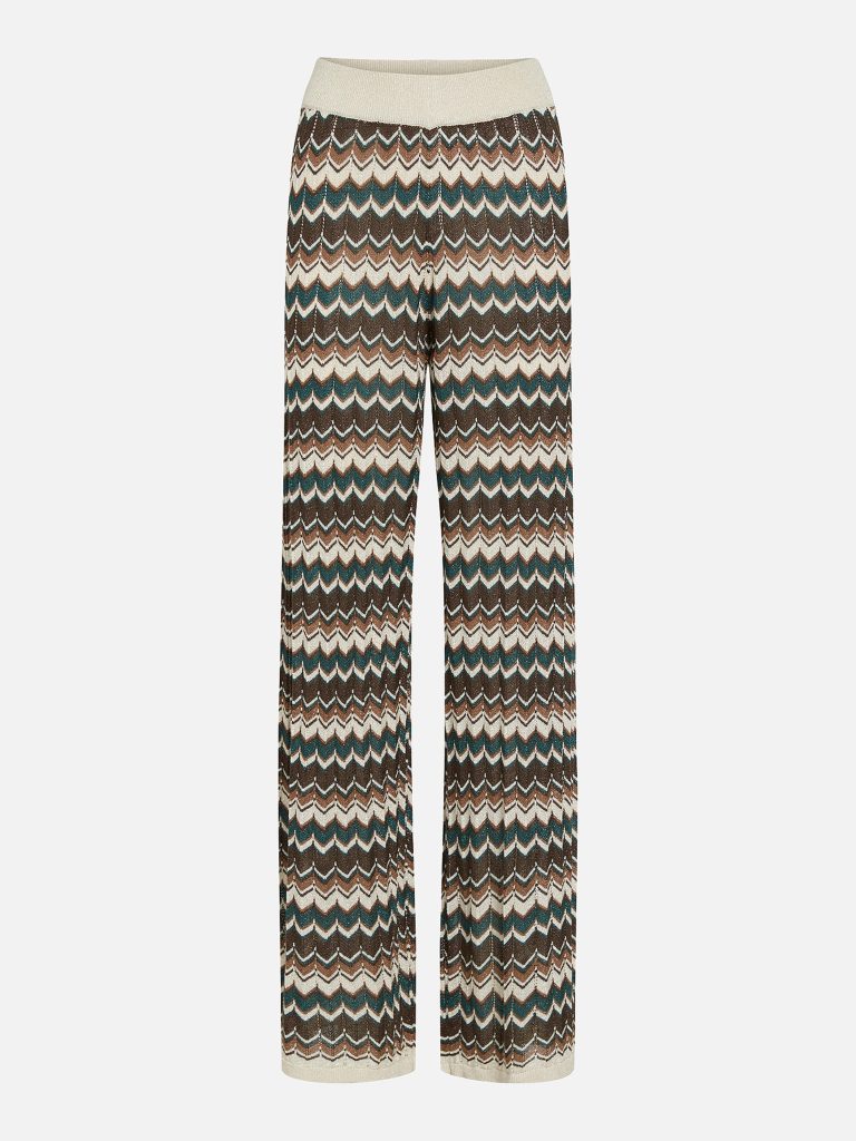 VIEMBER HW GLITTER KNIT PANTS BIRCH MULTI