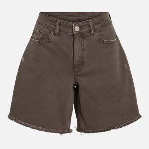 VIJAF RW COLORS WASH SHORTS SLATE BLACK – Image 1