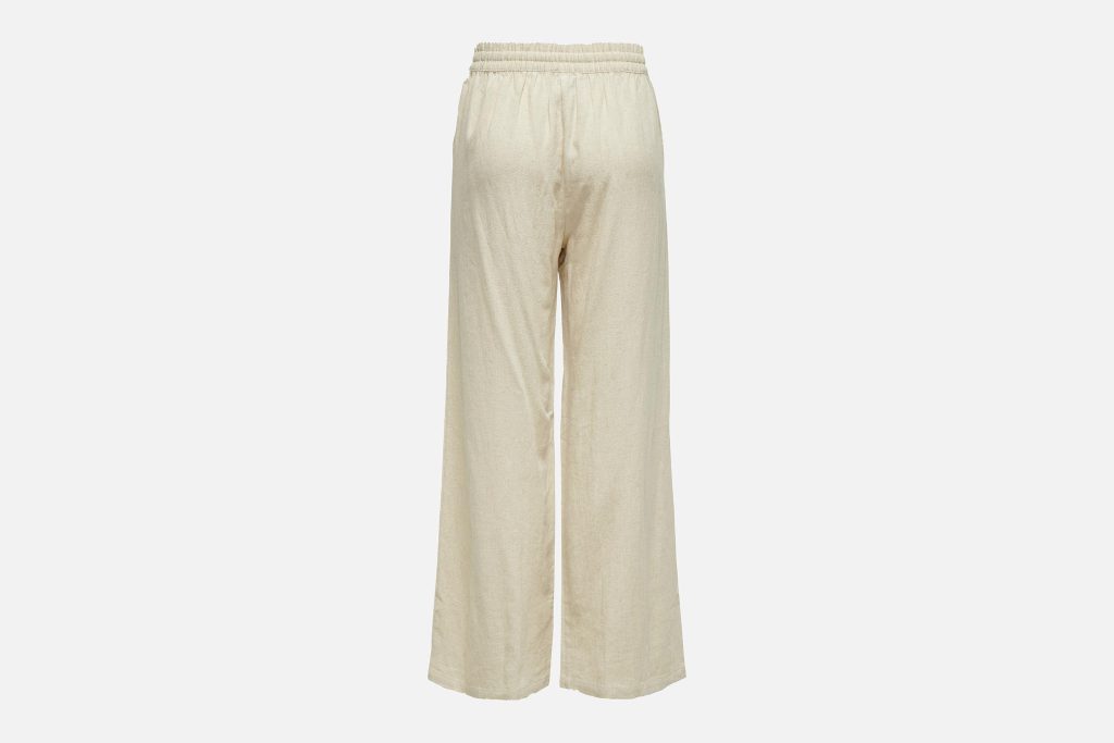 JDYSAY HW LINEN WIDE PANT WVN OATMEAL L32