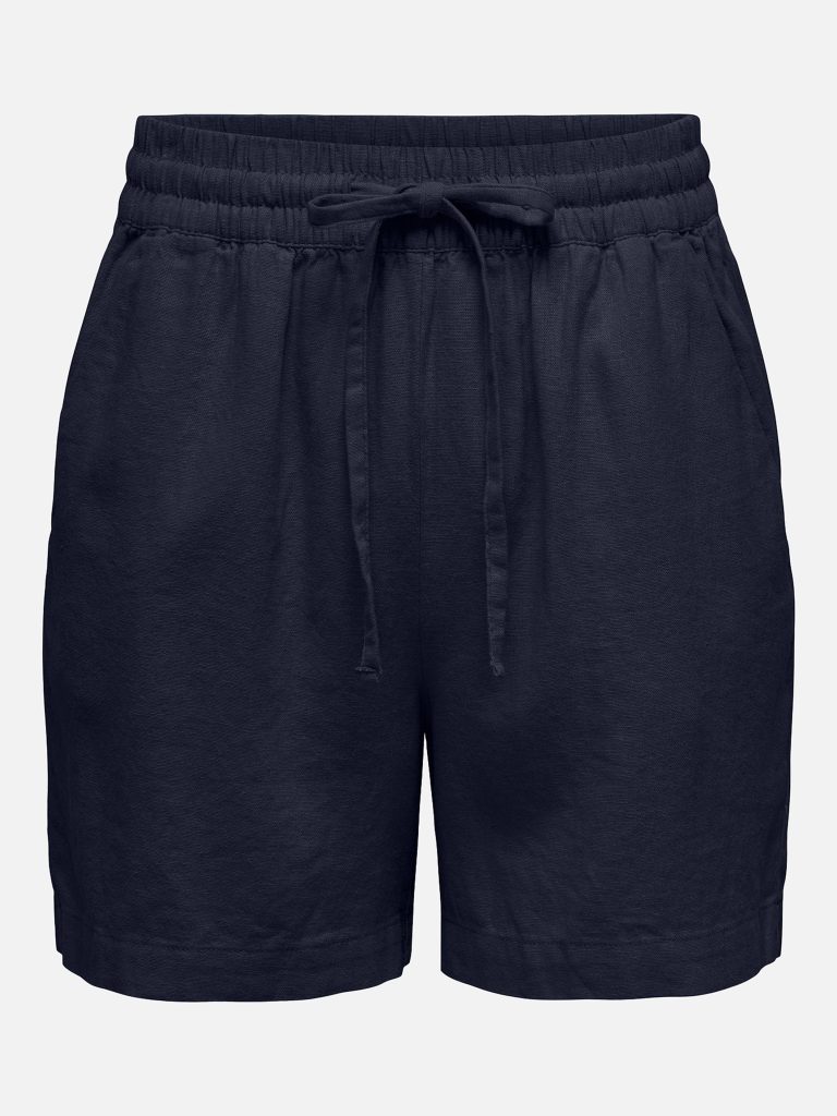 JDYSAY HW LINEN STRING SHORTS SKY CAPTAIN