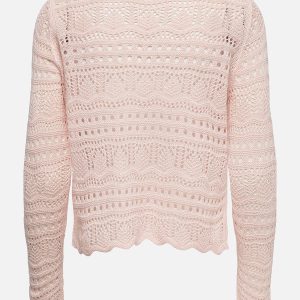 JDYSUN LAY LS BOATNECK PULLOV PINK DOGWOOD - Image 2