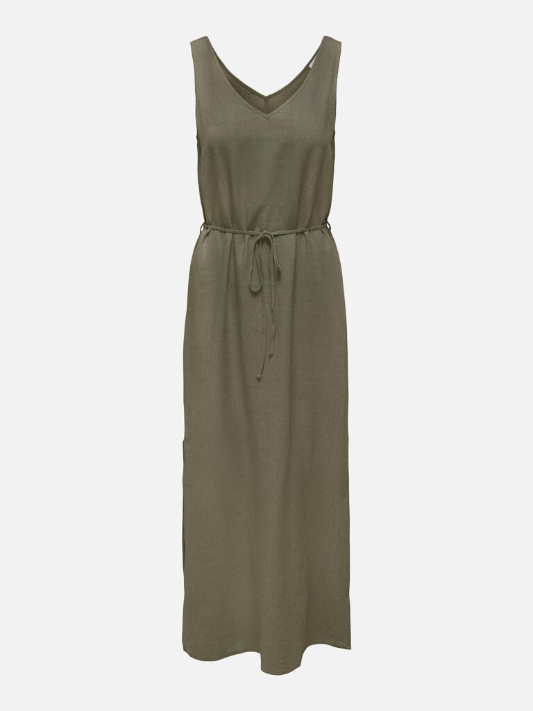 JDYSAY SL LINEN MAXI TIE DRESS KALAMATA