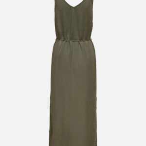 JDYSAY SL LINEN MAXI TIE DRESS KALAMATA - Image 2