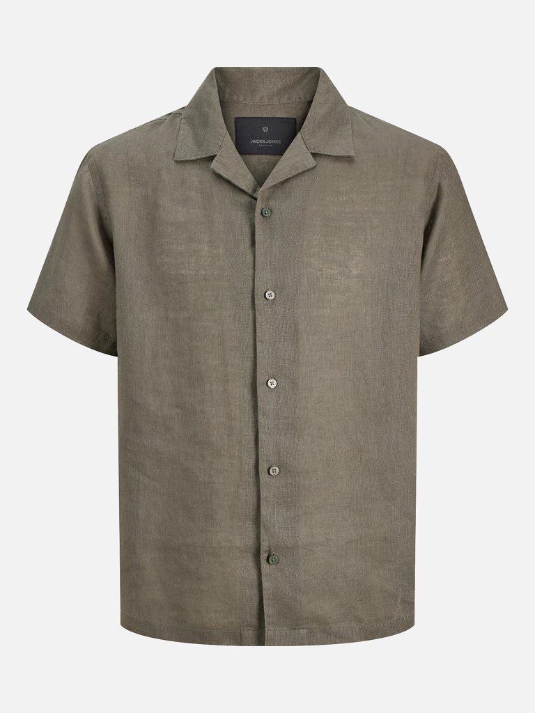 JPRBLALAWRENCE LINEN RESORT SMOKEY OLIVE