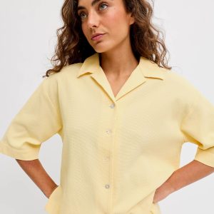 JXGLOBAL WAFFLE 34 RESORT SHIRT SUNLIGHT - Image 4