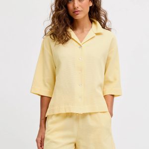 JXGLOBAL WAFFLE 34 RESORT SHIRT SUNLIGHT - Image 5