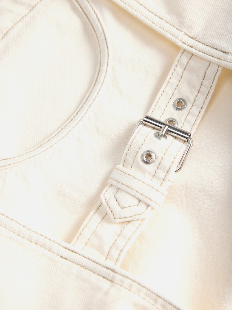 JXLIANA SL TOP DNMM OFF WHITE DENIM