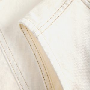 JXLIANA SL TOP DNMM OFF WHITE DENIM - Image 7