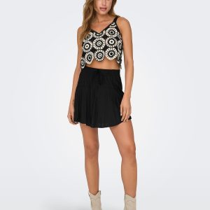 ONLNALA SKORT WVN BLACK - Image 3