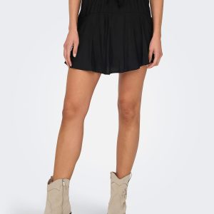 ONLNALA SKORT WVN BLACK - Image 4