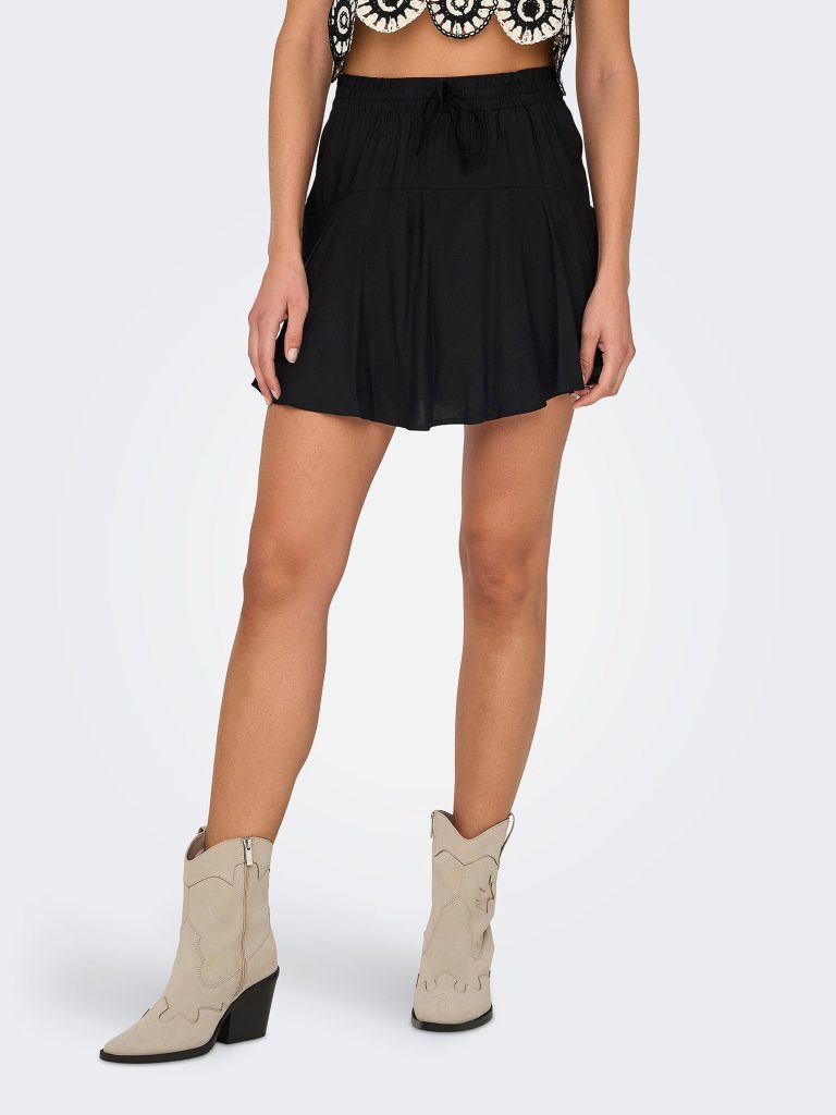 ONLNALA SKORT WVN BLACK