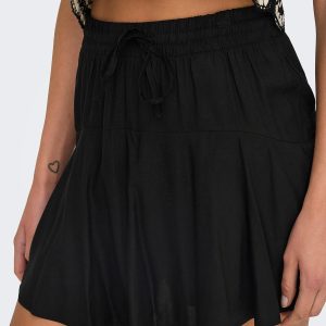 ONLNALA SKORT WVN BLACK - Image 5