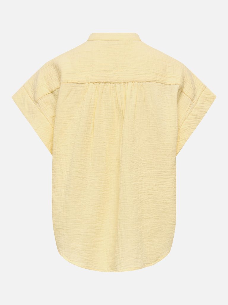 ONLHILDREW SS VNECK TOP SUNLIGHT