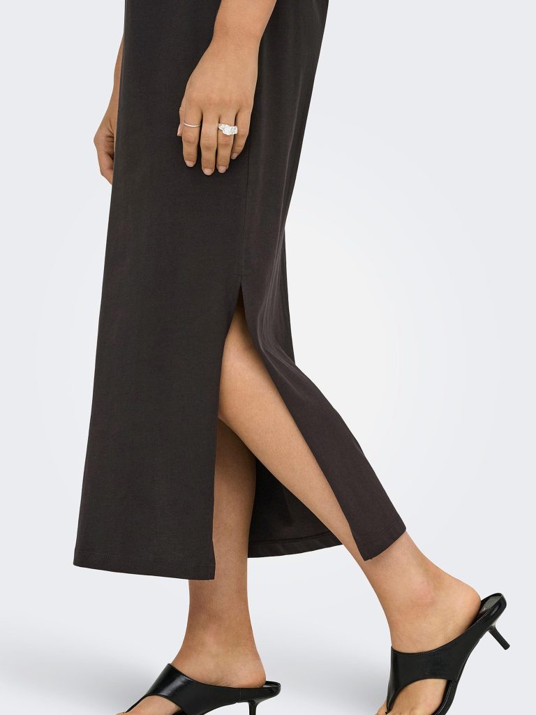 ONLMARA SS DRESS JRS CHOCOLATE TORTE