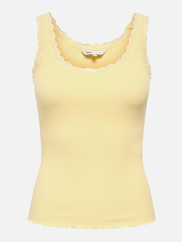 ONLSARA SHARAI TANK TOP DOUBLE CREAM