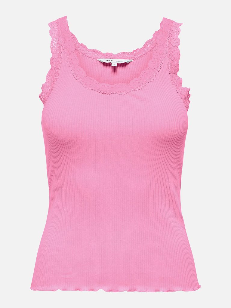 ONLSARA SHARAI TANK TOP BEGONIA PINK