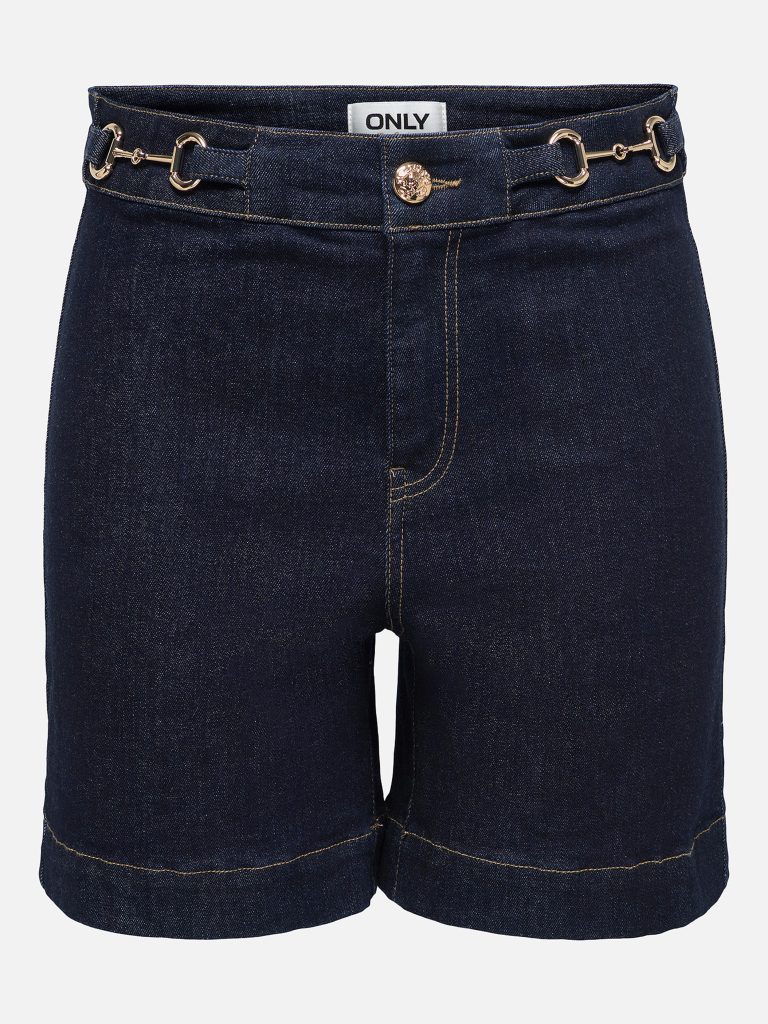 ONLMADISON HW BUCKLE DNM SHORTS