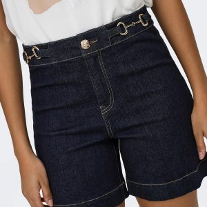 ONLMADISON HW BUCKLE DNM SHORTS – Image 6