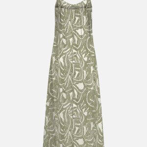 ONLNOVA LIFE VIS GIGI LONG DRESS VAPOUROUS GRAY – Image 2