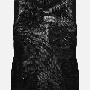 ONLIVY SL PEARL ONECK TOP BLACK PEARLS – Image 1