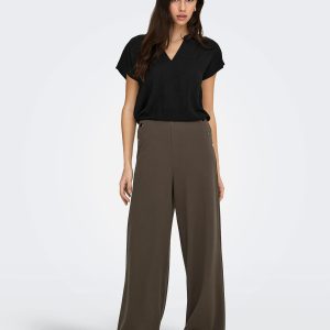 JDYLION LIFE SS TOP WVN NOOS BLACK – Image 3